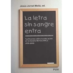La letra sin sangre entra