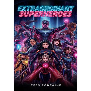 Superhero Power Coloring Book