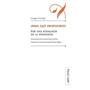 ¿Para qué profesores?