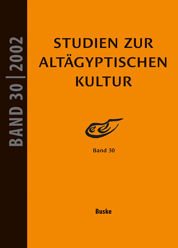 Studien zur Altägyptischen...