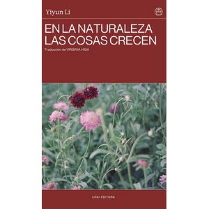 En la naturaleza las cosas...