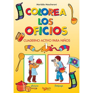 Colorea los oficios 1