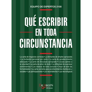 Qué escribir en toda...