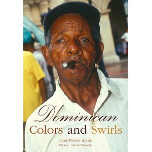 Dominican colors and swirls