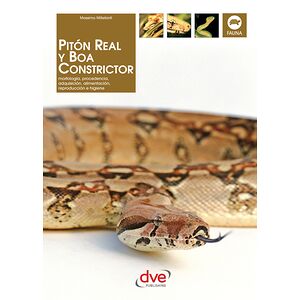 Pitón real y boa constrictor