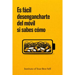 Es fácil desengancharte del...