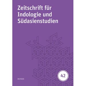 Zeitschrift für Indologie...