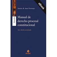 Manual de derecho procesal...