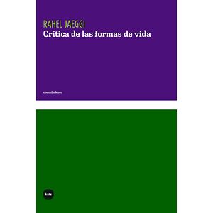 Crítica de las formas de vida
