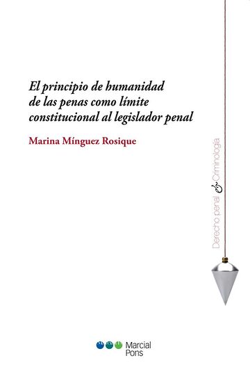 El principio de humanidad...