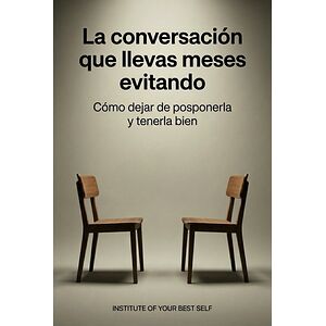 La conversación que llevas...