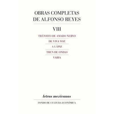 Obras completas, VIII