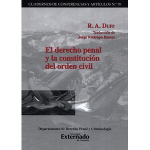 El derecho penal y la...