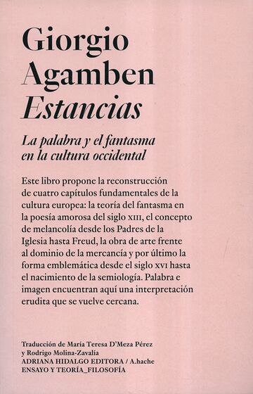 Estancias. La palabra y el...
