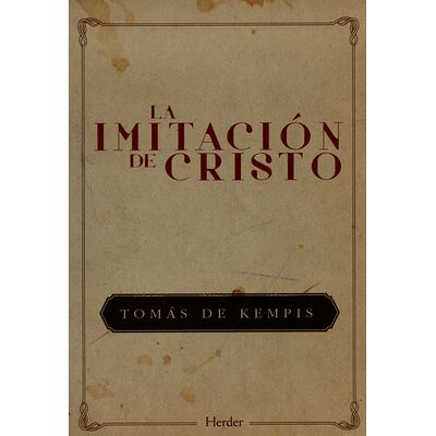 La imitación de Cristo