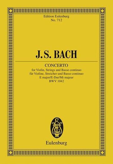 Violin Concerto, E major