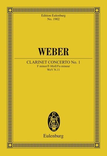 Clarinet Concerto No. 1 F...