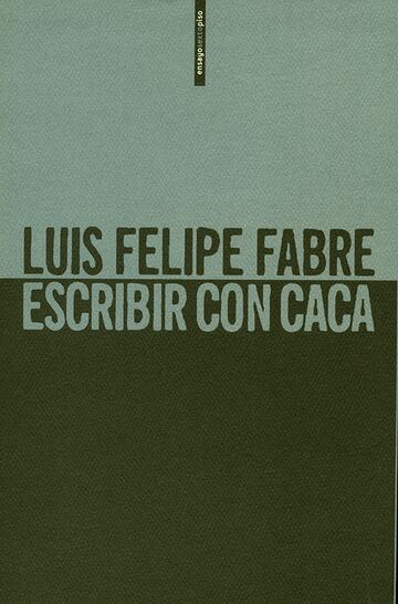 Escribir con caca