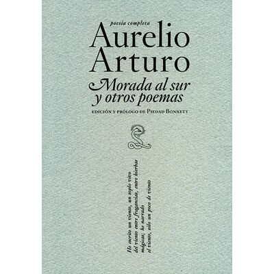 Aurelio Arturo. Morada al...
