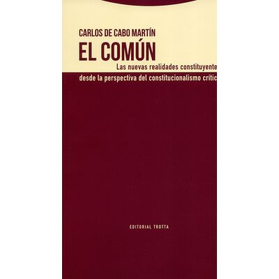 El común. Las nuevas...