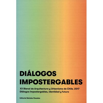 Diálogos impostergables. XX...