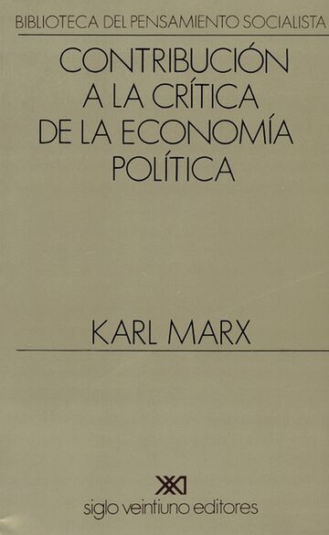 Contribución a la crítica...