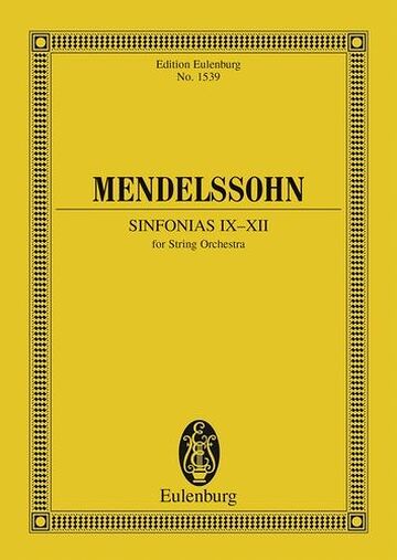 Sinfonias IX-XII