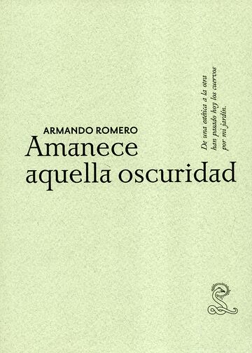 Armando Romero. Amanece...