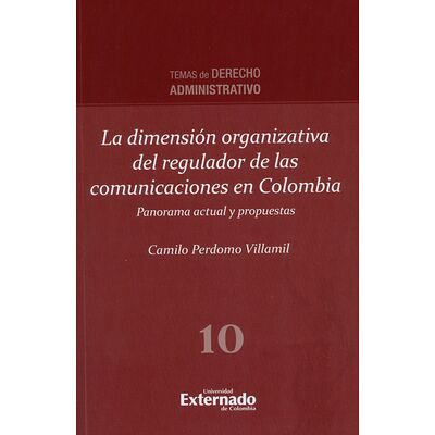 La dimensión organizativa...