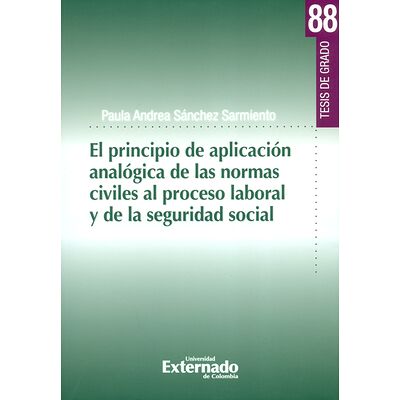 El principio de aplicación...