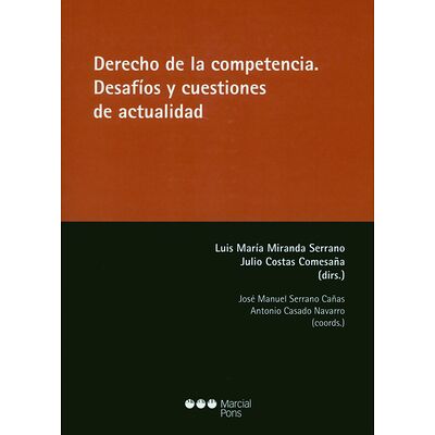 Derecho de la competencia....