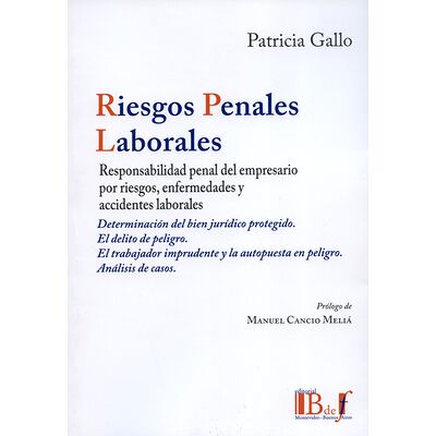 Riesgos penales laborales....