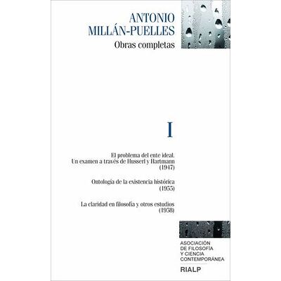 Millán-Puelles. I. Obras...