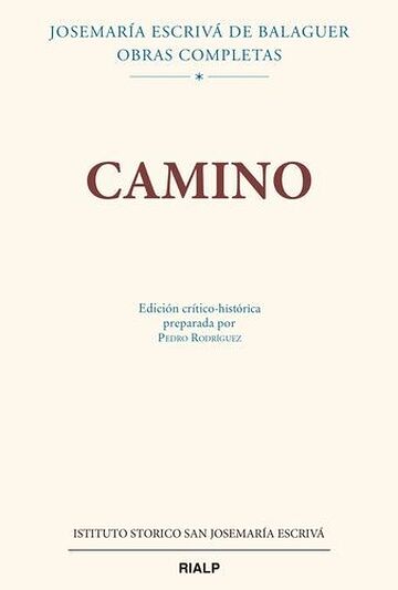 Camino. Edición...