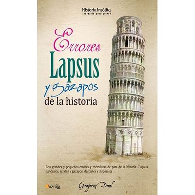 Errores, lapsus y gazapos...