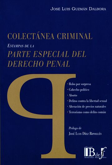 Colectánea criminal....