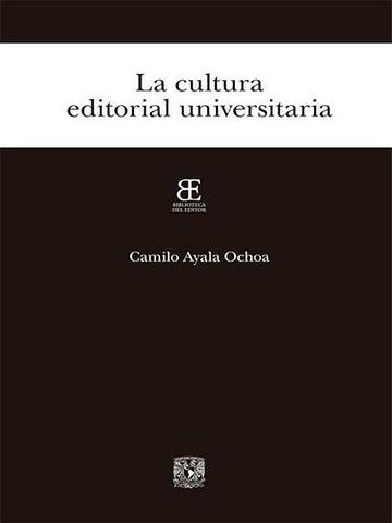 La cultura editorial...