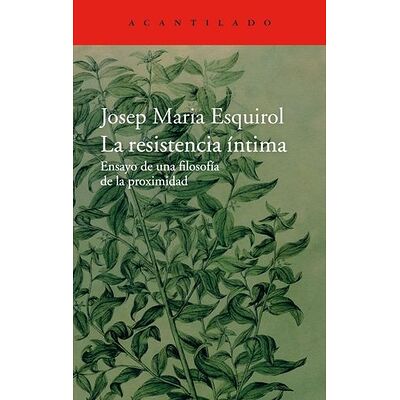 La resistencia íntima