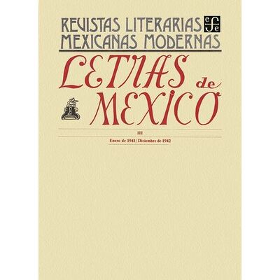 Letras de México III, enero...