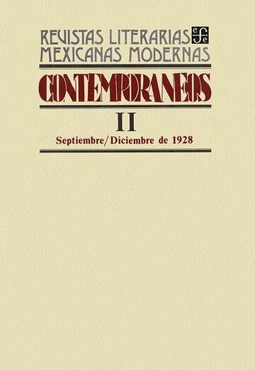 Contemporáneos II,...