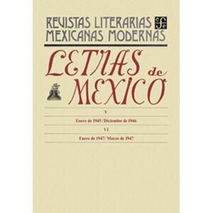 Letras de México V, enero...