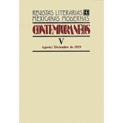 Contemporáneos V,...