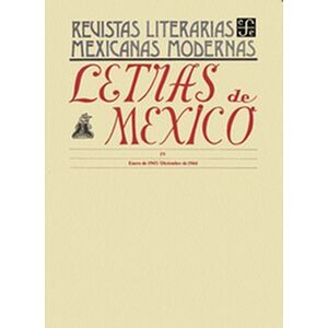 Letras de México IV, enero...