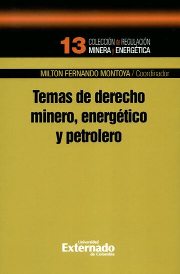 Temas de derecho minero,...