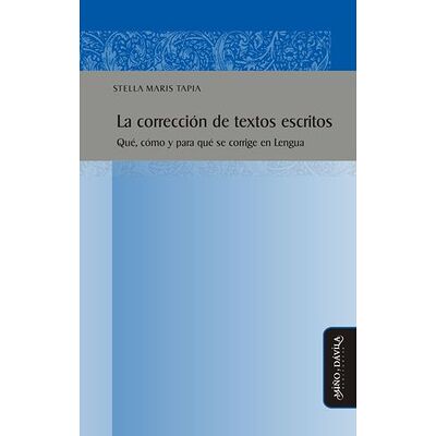 La corrección de textos...