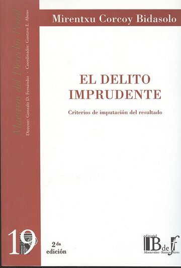 El delito imprudente....