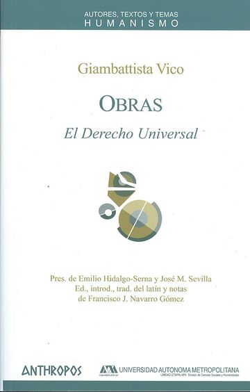 Obras G. Vico. El Derecho...
