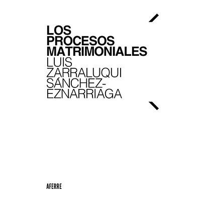 Los procesos matrimoniales