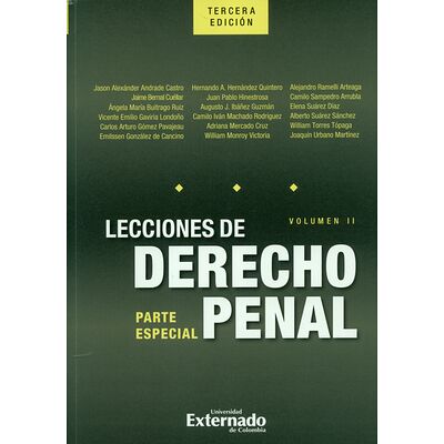 Lecciones de derecho penal...