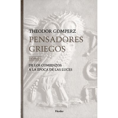 Pensadores griegos (3 tomos)
